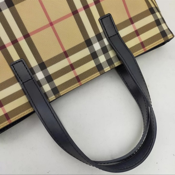 Burberry Coated Canvas Tote - Picture 4 of 8